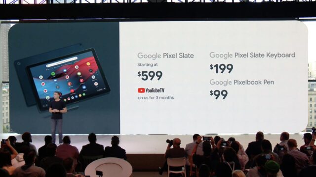 Googleの2in1タブレット｢Pixel Slate｣ 正式発表 ～2018年後半発売予定